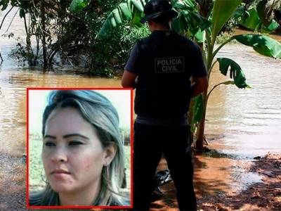 Corpo encontrado em rio é de mulher desaparecida