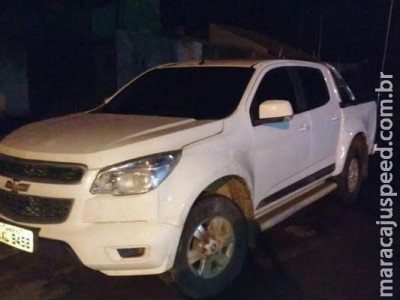 Ladrões roubam camionete S10 e abandonam motorista em motel