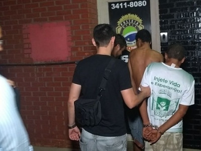 SIG prende reincidentes por assalto em casa de idosos