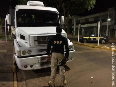 Morador de Dourados é preso transportando droga em caminhão