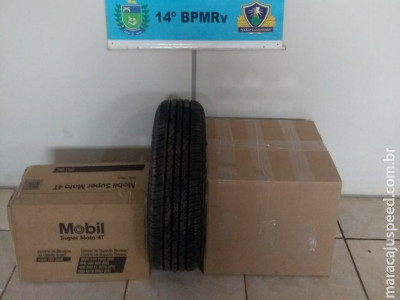 Homem é flagrado com produtos contrabandeados do Paraguai