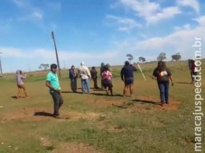 Indígena de 70 anos é preso mas invasão continua em fazenda