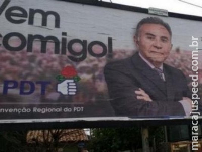 Juiz nega recurso e mantém multa a Odilon por uso de outdoors