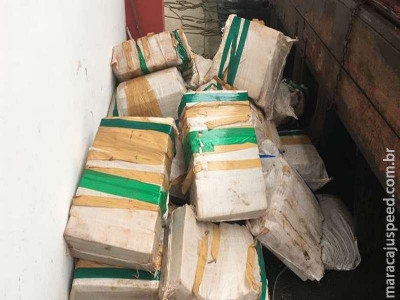 Uma tonelada de maconha que saiu de Dourados é apreendido em SP