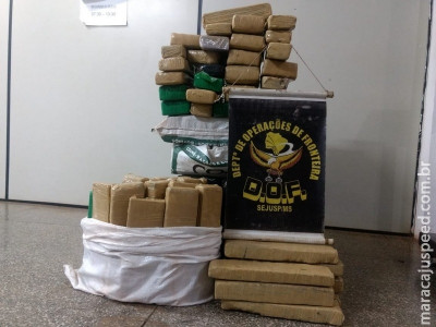 DOF apreende veículo com droga na BR-463