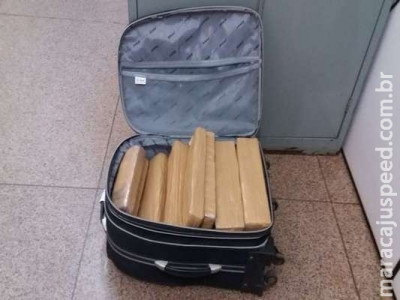 Mato-grossense é flagrada com maconha na rodoviária