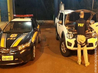 Veículo roubado em SP é recuperado durante abordagem