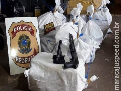 Ação conjunta apreende mais de 700kg de maconha em Ponta Porã