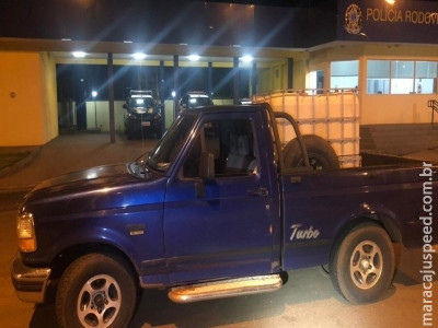 Polícia apreende etanol transportado irregularmente