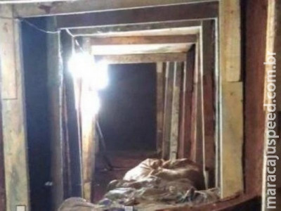 Polícia descobre túnel para resgatar líder do PCC na fronteira