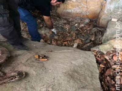 Polícia encontra ossada humana em fazenda