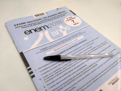 Enem 2018 terá gabarito oficial divulgado nesta quarta (14)