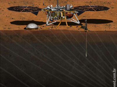  Nasa transmite ao vivo pouso de sonda que vai explorar Marte
