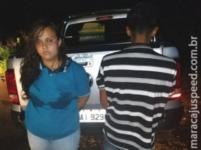 Por ordem de preso, casal rouba camionete e mantém vítima refém