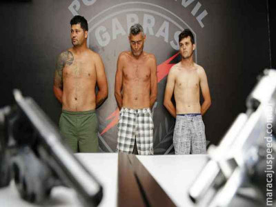 Trio é preso em MS acusado de assassinato no Pernambuco