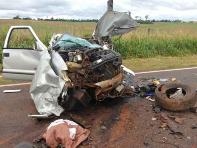  Vereador morre em acidente na BR-163 próximo a Itaquiraí