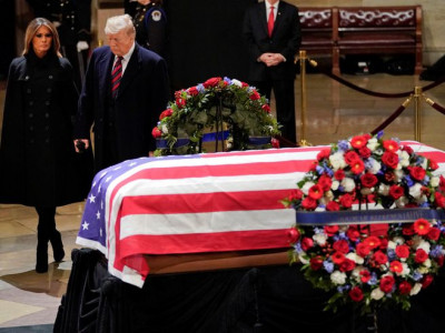  Corpo de George H.W. Bush será sepultado no Texas