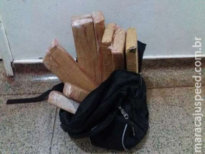 Mato-grossense é preso na rodoviária maconha