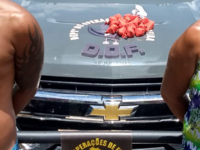 DOF prende casal com drogas em Nova Andradina