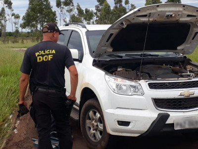 DOF recupera camionete furtada em Brasília