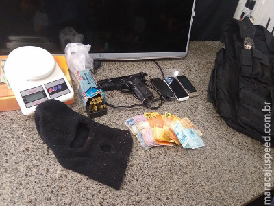 Homem é preso com munições e objetos furtados em Dourados