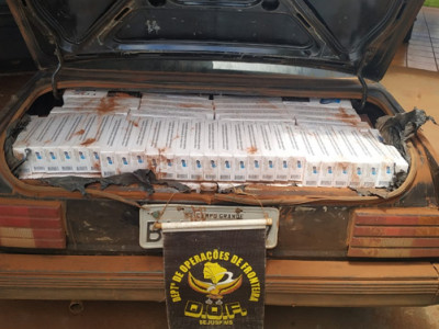 Maracaju: DOF apreende adolescente com 500 pacotes de cigarros
