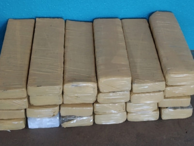 DOF apreende droga em ônibus na região de Amambai