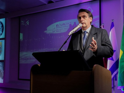 "É direito deles reclamar", diz Bolsonaro sobre Palestina 
