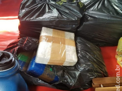 Três são presos com cocaína em ação conjunta da PF e PRF