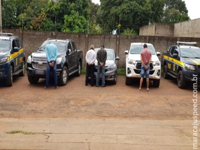 Quadrilha que levava veículos roubados para a Bolívia é presa