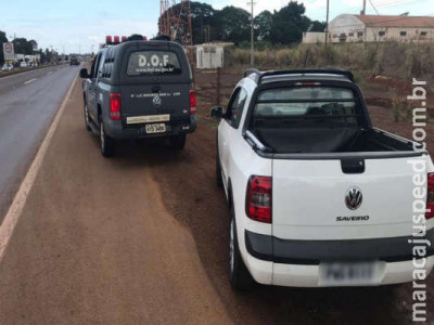 Veículo furtado em Minas é apreendido em Dourados