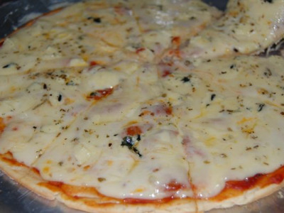 Receita: Pizza de liquidificador