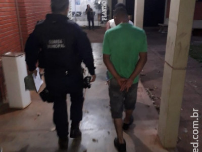Guarda Municipal prende homem que fugiu do presídio Semiaberto