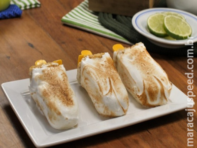 Torta de limão no palito leva poucos ingredientes