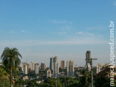 Sexta-feira será de temperaturas elevadas e chuva isolada em MS