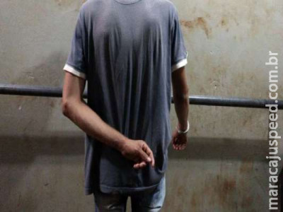 Jovem é preso com quase meio quilo de pasta base de cocaína