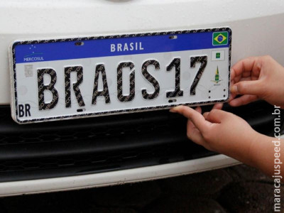 Após determinação do Contran, Detran-MS adota Placa Mercosul