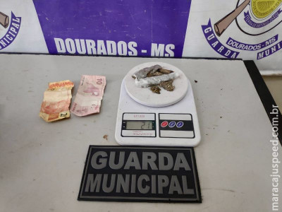 Guarda Municipal prende Jovem com maconha próximo a CEIM