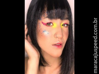 Maquiagens neon invadem o Carnaval