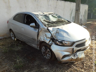 Casal de idosos são feitos reféns durante assalto em Dourados