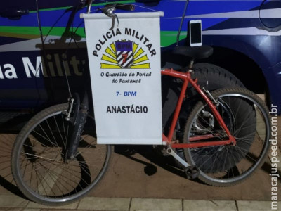 PM prende homem após furto de bicicleta e smartphone em Anastácio