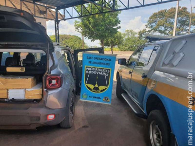 Polícia apreende mais de duzentos quilos de maconha em Ivinhema