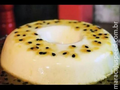 Pudim de Maracujá sem ir ao forno