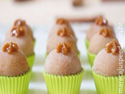 Brigadeiro de churros e chocolate