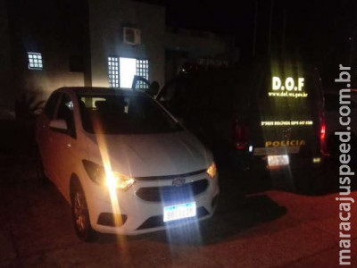 Veículo furtado no Estado do Paraná é recuperado em Dourados