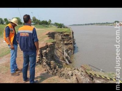 Recuperação do dique de Porto Murtinho vai custar R$ 2 milhões
