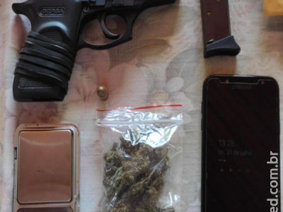 Homem é preso por tráfico e organização criminosa em Aquidauana