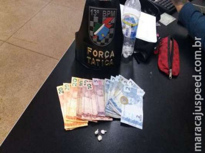 Homem é preso por comércio de crack