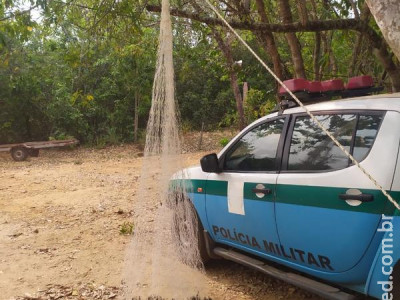 Homem se joga no rio Aquidauana para fugir da polícia