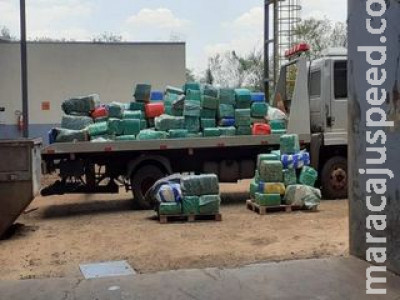 Polícia Federal incinera 14 toneladas de drogas em MS